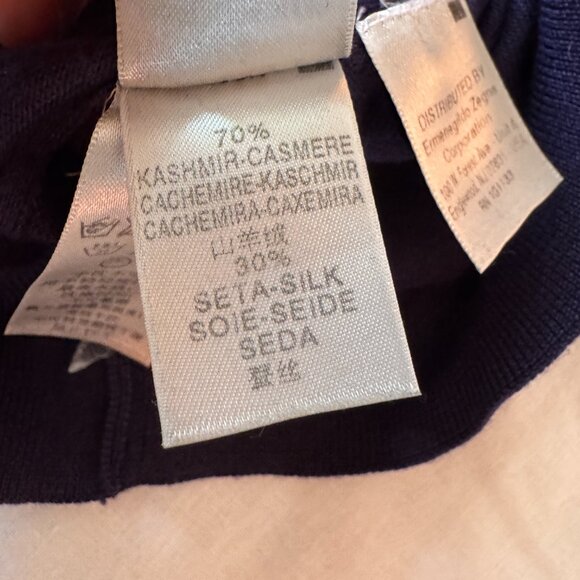 Ermenegildo Zegna Silk & Cashmere Sweater - Picture 4 of 5